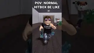 Normal hitbox in MM2 be like 💀 #roblox #mm2 #shorts