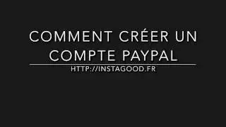 Comment créer un compte Paypal ?