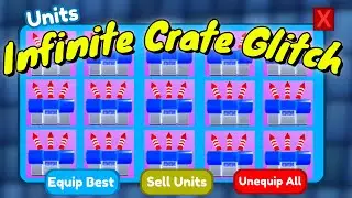 😲OMG... I Found a *INFINITE* New Years Crate GLITCH (Toilet Tower Defense)