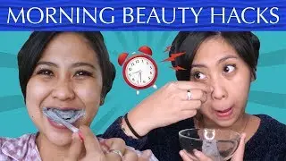 BIAR BANGUN PAGI ! MORNING HACKS - BEAUTY HACKS ( BAHASA )  - VENNA VIOLITA