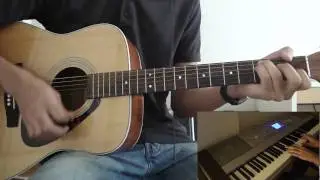 Coldplay - Don't Panic Cover (Guitar, Piano)