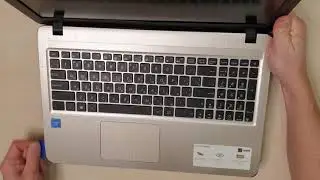 ASUS VivoBook X540NA complete disassembly and cleaning/replacing thermal paste