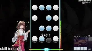 [osu mania] kitsune no yomeiri 140 SS choke w/handcam
