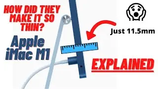 How did Apple make the iMac so thin? Explained!