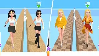 Catwalk Queen ❤️👗🔥 All Levels Gameplay Trailer Android, iOS CQ1GP6