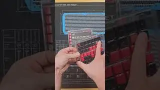 ASUS ROG KeyCap Set For RX Switches EV-02 Edition Unboxing