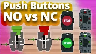 Push Buttons Explained: NO vs NC Types, Symbols, and Wiring Diagrams