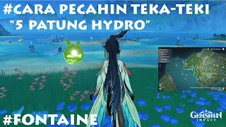 Cara Pecahin Teka-Teki 5 Patung Hydro #genshinimpact #genshinimpactindonesia #genshintips