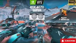 VALORANT - Ryzen 7 9800x3d + RTX 4070 Super - 1080p Comp Settings - FPS Benchmark Test