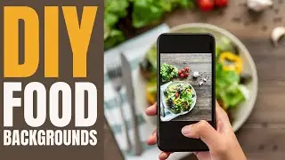 How to make your own food photography background in 2021