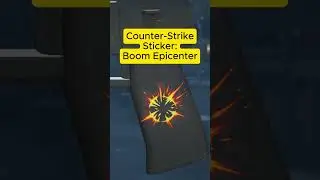 Boom Epicenter Sticker Scrape 
