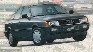 AUDI 80 B3 • БОЧКА в ДЕТАЛЯХ • ИСТОРИЯ автомобиля 80-х