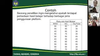 Analisis Varians Uji T dan F