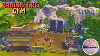 Raging Fire Gym | Mulan | - The Disney Save #58 | Sims 4 Speed Build
