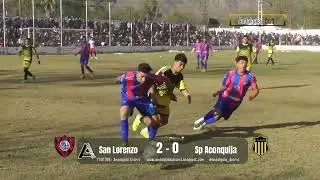LAF:  San Lorenzo 2 -  Sp Aconquija 0 (Final)