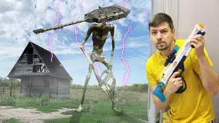 Сиреноголовый против НЁРФ | Siren Head VS NERF