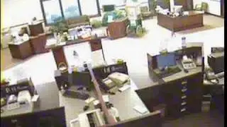 Bank Surveillance Cameras Rolled as Tornado Hit