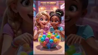 Two Cute Disney Girls… But Only ONE Got the Slime!!! 15 😢🎀