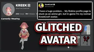 weird roblox avatar glitch… HELP