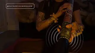 Cosy ASMR Sound Bath | Hand Movements, Energy Plucking & Rain Stick Sounds