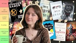 tier ranking ALL books i ever gave 5 stars 🌟 from 2014 till now