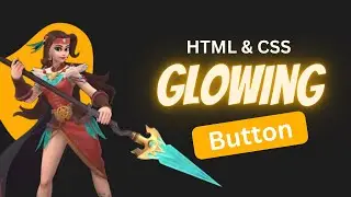 How to make GLOWING BUTTON in Html and Css without Javascript ?