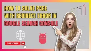 How To Solve Page With Redirect Error in Google Search Console | DIGITAL MEDIA CREW