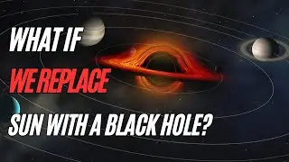 What If We Replace Our Sun with a Black Hole?