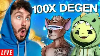 LIVE TRADING ON SOLANA! BIG MAGICEDEN NEWS $ME TOKEN! MEMECOINS LIVE