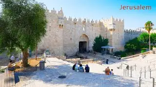 JERUSALEM. Old City: Damascus Gate ➡ Golden Gate ➡ Via Dolorosa ➡ Tomb of Jesus