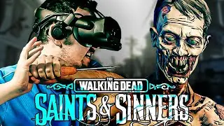 They actually made a full-length Walking Dead VR Game!! | The Walking Dead: Saints and Sinners VR #1