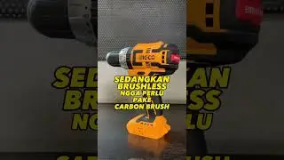 BEDANYA BOR BURSHLESS SAMA YANG CARBON BRUSH! #shorts #viral
