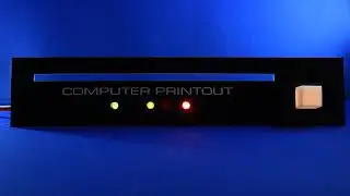 Knight Rider KITT Computer Printout Printer Display