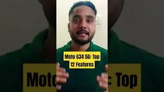 12 Best Features of Moto G34 5G! 