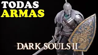 Quase DUAS HORAS Analisando TODAS AS ARMAS de Dark Souls 2 / Armas Brancas