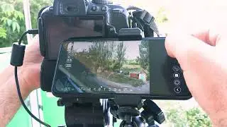 Контроль и управление камерой смартфоном. / Control and management of the camera by a smartphone