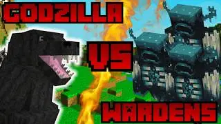 How many wardens does it take to KILL GODZILLA?  | Minecraft