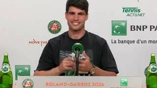 Tenis - Roland-Garros 2024 - Carlos Alcaraz : “Sueño con ganar el Oro con Rafa Nadal en París 2024”