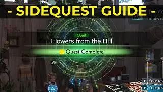 FF7 Rebirth Guide | Flowers from the Hill Sidequest Location