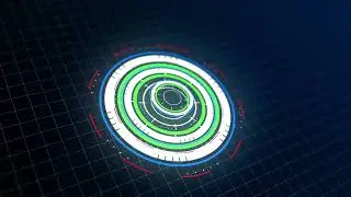 Head up display animation After Effects HUD animation