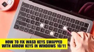 How To Fix WASD Keys Swapped With Arrow Keys In Windows 10/11 [Step-By-Step Guide]