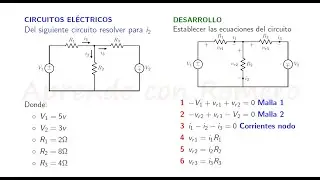 Solución de circuito eléctrico (Ejercicio 1) [PDF Descarga]