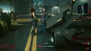 Cyberpunk 2077 - Big Race with Claire