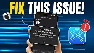 How to Fix Transfer Failed Error in Airdrop on iPhone | AirDrop Transfer Failed Issues on iPhone