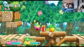 Kirby's Return To Dream Land (Wii) | WORLD ONE STAGE TWO | PLISKIT AND EVIE CHAN