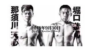 【RIZIN】那須川天心vs堀口恭二　【後世に残る世紀の一戦】