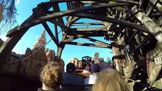 Big Thunder Mountain Railroad POV at Disneyland 2015