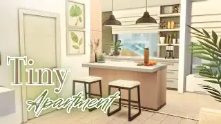 Крошечная Квартира🌿💛│Строительство│Tiny Apartment│SpeedBuild│NO CC [The Sims 4]
