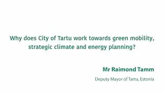 Greenfluencer - Innovative Green Communication: Green mobility in Tartu