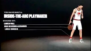 NBA 2K23 Luka Dončić Inside-The-Arc Playmaker Build with 67 Badges 